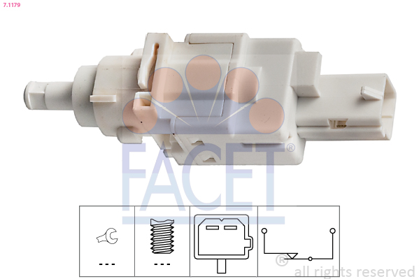 Brake Light Switch - 7.1179 FACET