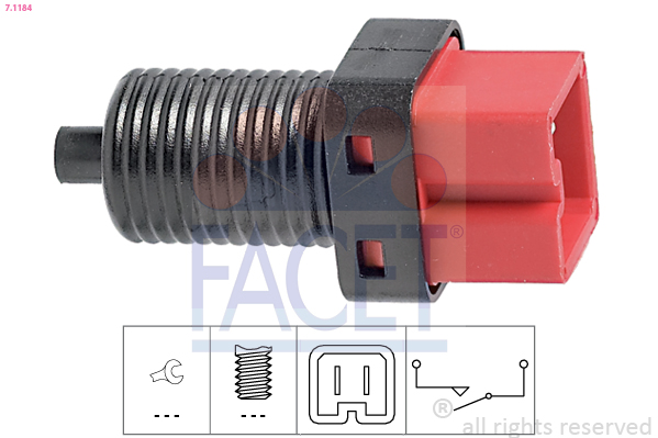 Brake Light Switch - 7.1184 FACET