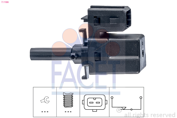 Brake Light Switch - 7.1188 FACET