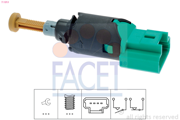 Brake Light Switch - 7.1213 FACET