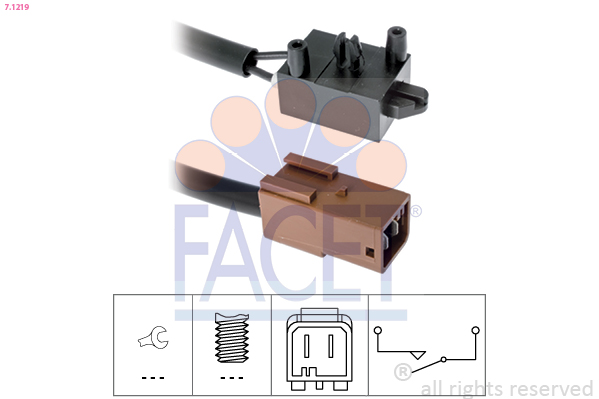 Brake Light Switch - 7.1219 FACET