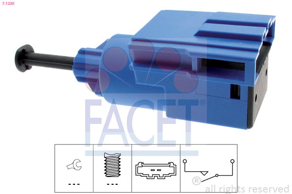 Brake Light Switch - 7.1220 FACET