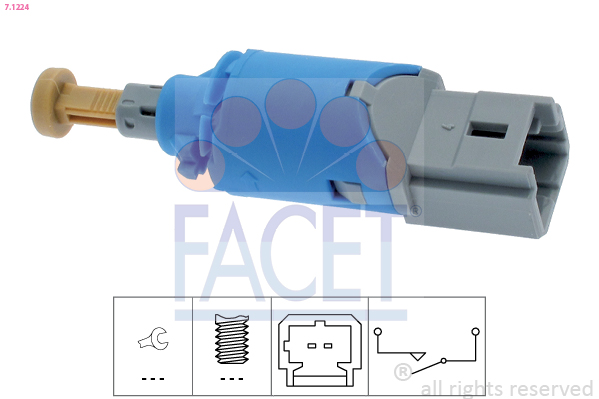 Brake Light Switch - 7.1224 FACET