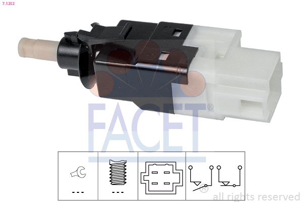 Brake Light Switch - 7.1252 FACET