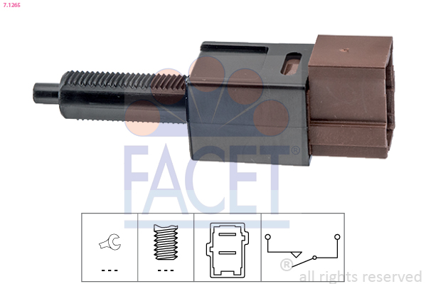 Brake Light Switch - 7.1265 FACET