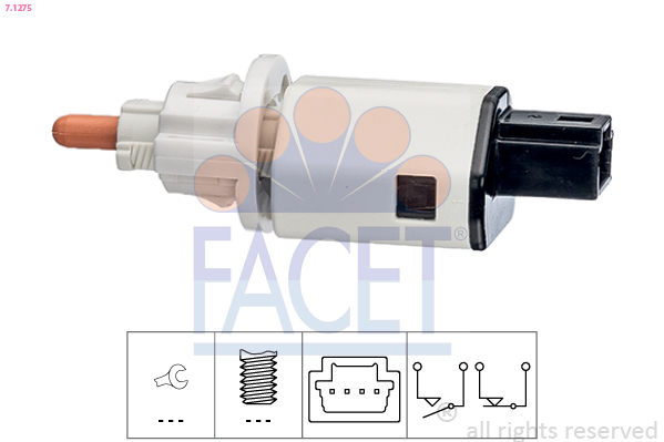 Brake Light Switch - 7.1275 FACET