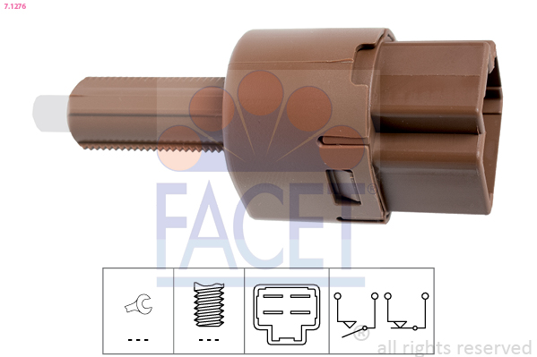 Brake Light Switch - 7.1276 FACET