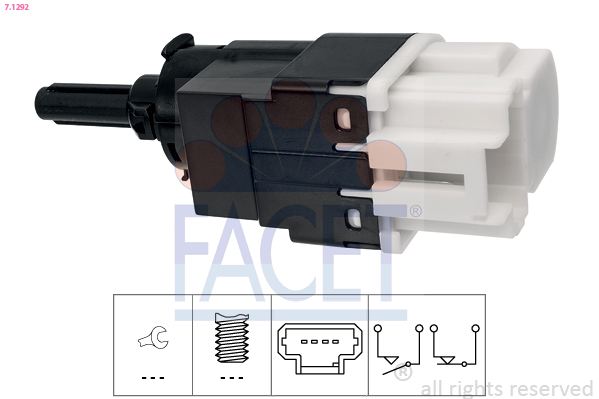 Brake Light Switch - 7.1292 FACET