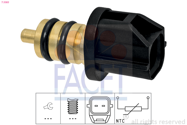 Sensor, fuel temperature - 7.3383 FACET