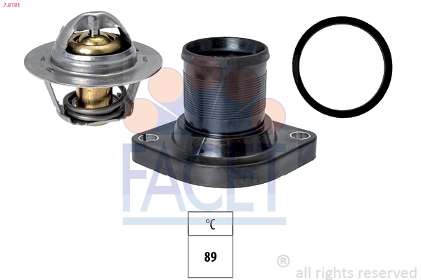 Termostato, Refrigerante - 7.8191 FACET