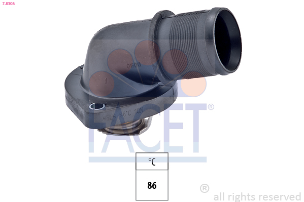 Termostato, Refrigerante - 7.8308 FACET