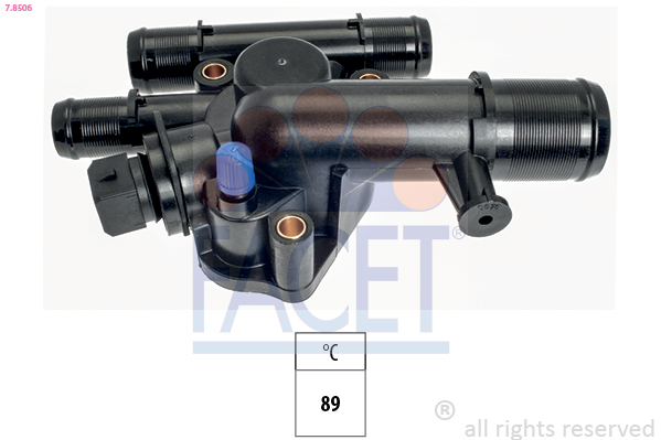 Termostato, Refrigerante - 7.8506 FACET