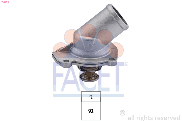 Termostato, Refrigerante - 7.8653 FACET