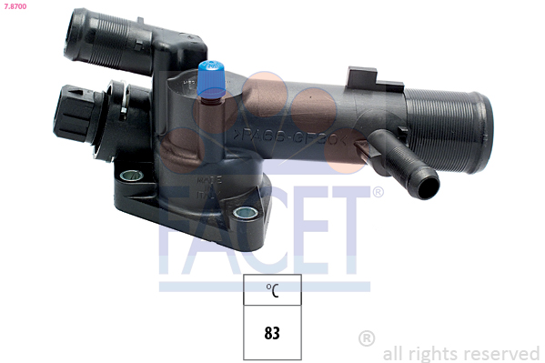 Termostato, Refrigerante - 7.8700 FACET
