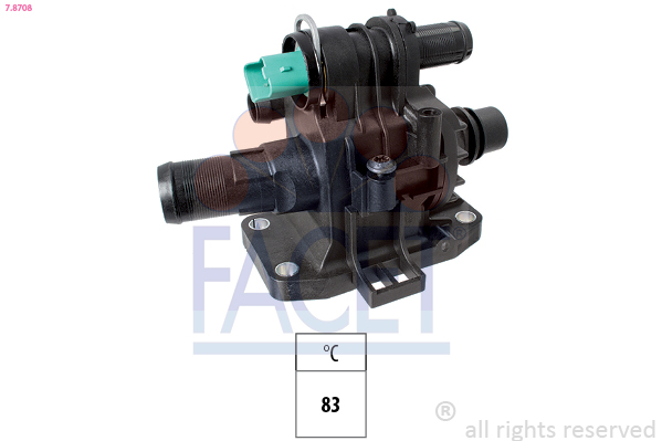 Termostato, Refrigerante - 7.8708 FACET