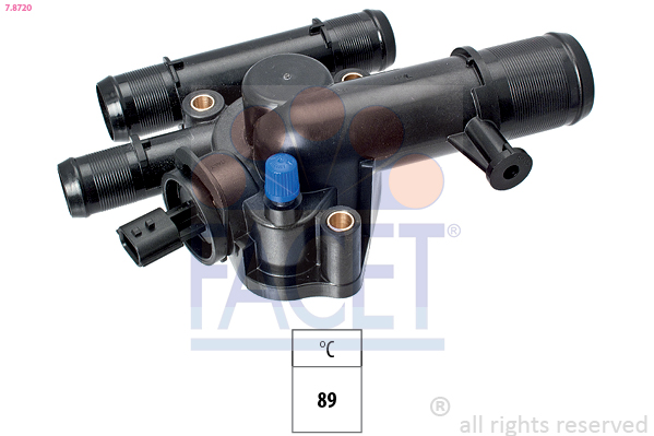 Thermostat, coolant - 7.8720 FACET