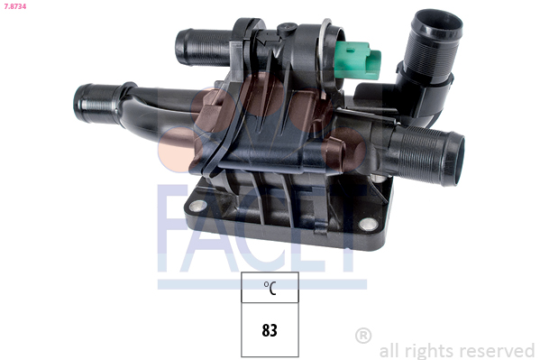 Termostato, Refrigerante - 7.8734 FACET