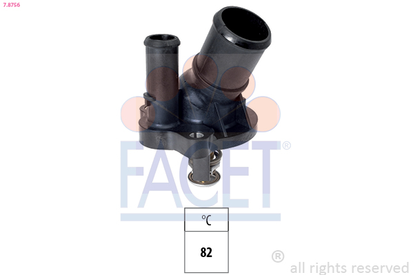 Termostato, Refrigerante - 7.8756 FACET