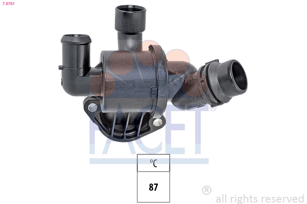 Termostato, Refrigerante - 7.8781 FACET