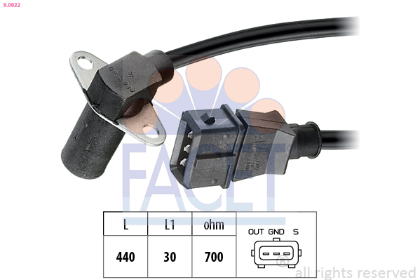 Generatore di impulsi, Albero a gomiti - 9.0032 FACET