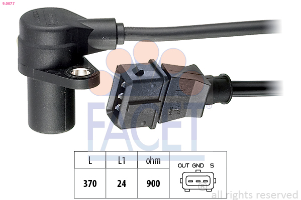 Generatore di impulsi, Albero a gomiti - 9.0077 FACET