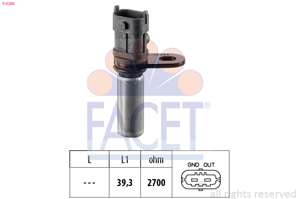 Generatore di impulsi, Albero a gomiti - 9.0288 FACET