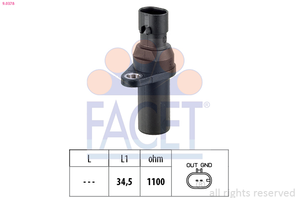 Generatore di impulsi, Albero a gomiti - 9.0378 FACET