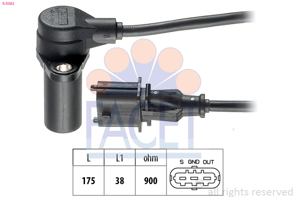 Generatore di impulsi, Albero a gomiti - 9.0382 FACET