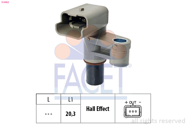 Sensor, RPM - 9.0462 FACET