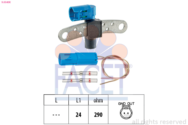 Generatore di impulsi, Albero a gomiti - 9.0540K FACET