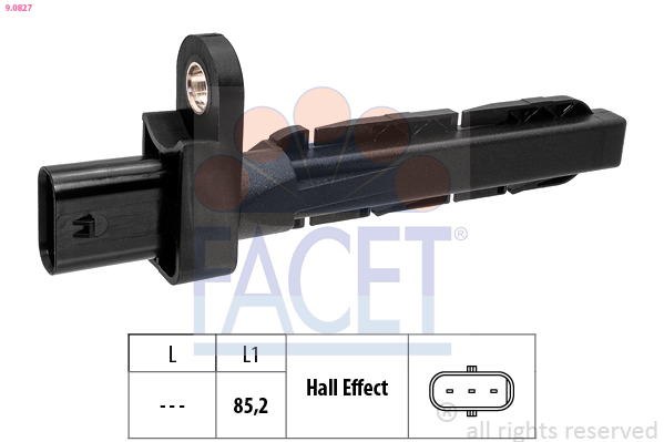 Sensor, crankshaft pulse - 9.0827 FACET