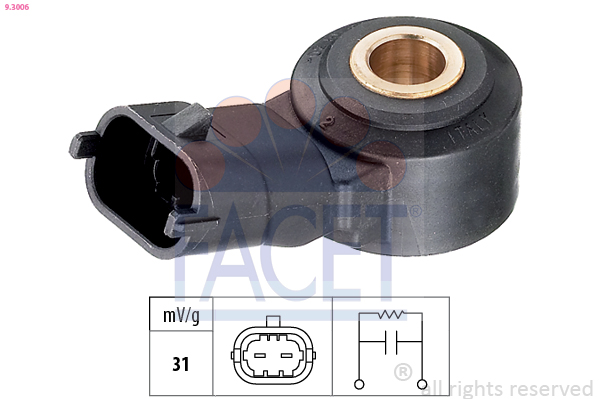Knock Sensor - 9.3006 FACET