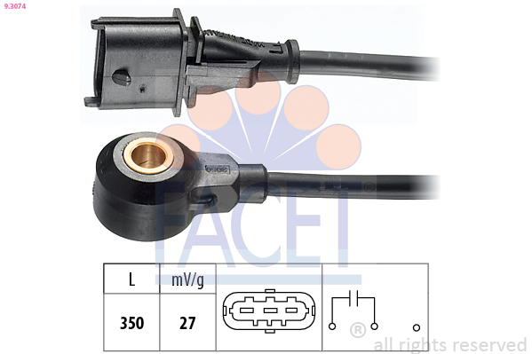 Knock Sensor - 9.3074 FACET