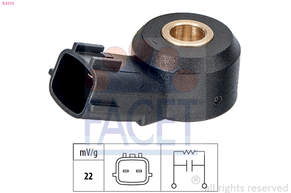 Knock Sensor - 9.3115 FACET