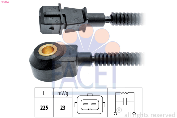 Knock Sensor - 9.3204 FACET