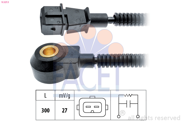 Knock Sensor - 9.3213 FACET