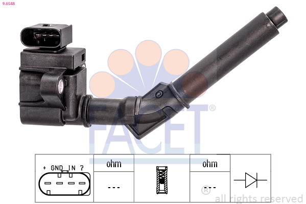 Ignition Coil - 9.6548 FACET