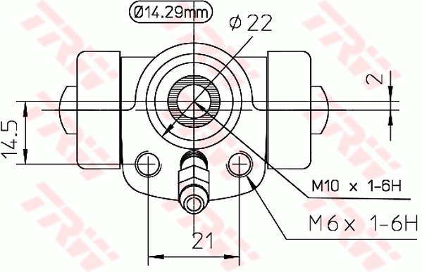 Cilindretto freno - BWA108 TRW
