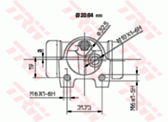 Wheel Brake Cylinder - BWF118 TRW