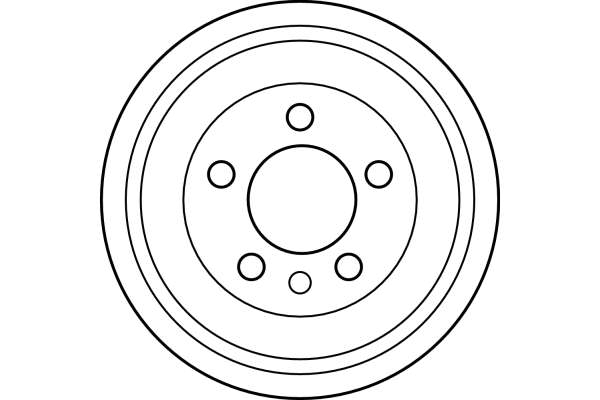 Bremstrommel - DB4299 TRW