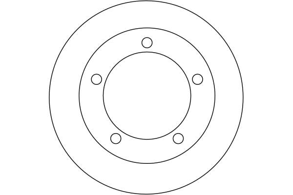 Brake Drum - DB4314 TRW