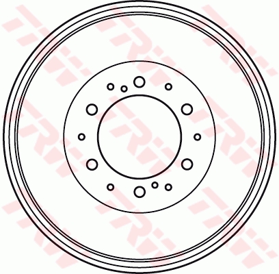 Brake Drum - DB7036 TRW