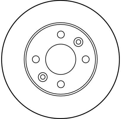 Brake Disc - DF1016 TRW