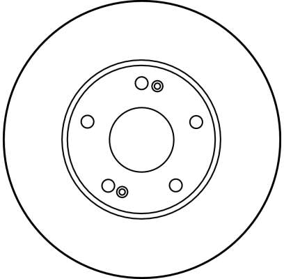 Brake Disc - DF1036 TRW