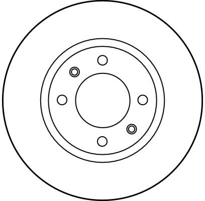 Brake Disc - DF1216 TRW