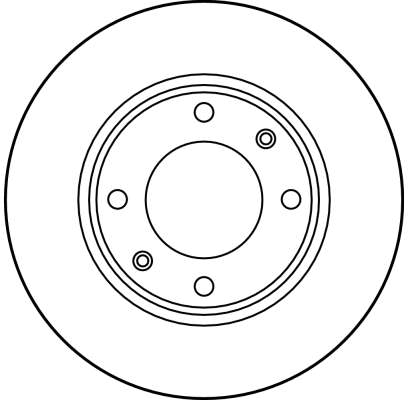 Bremsscheibe - DF1217 TRW