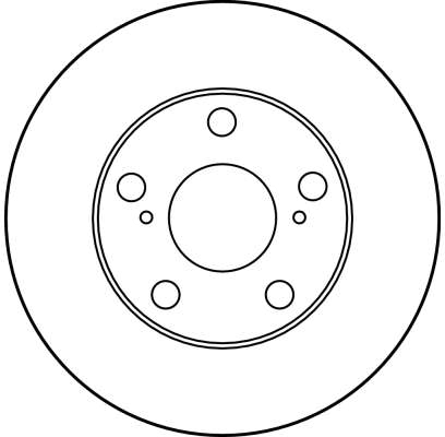 Brake Disc - DF1430 TRW