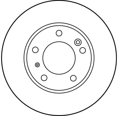 Bremsscheibe - DF1435 TRW