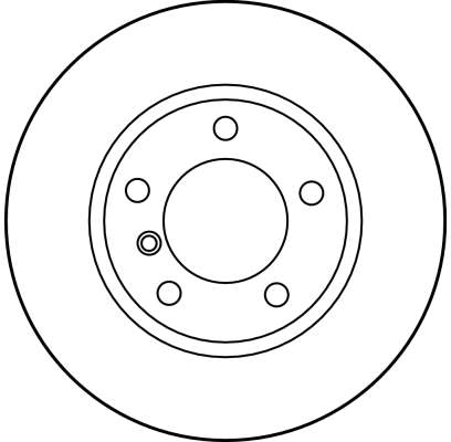Brake Disc - DF1538 TRW