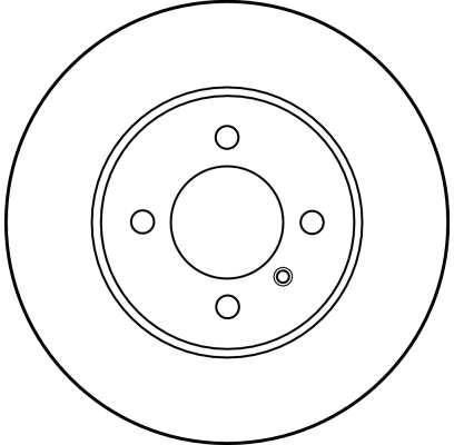 Bremsscheibe - DF1569 TRW